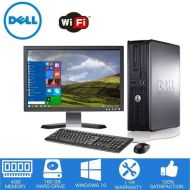 Dell-Optiplex Desktop Computer PC – Intel Core 2 Duo - 4GB Memory - 160GB Hard Drive - Windows 10 - 17-inch LCD - Refurbished